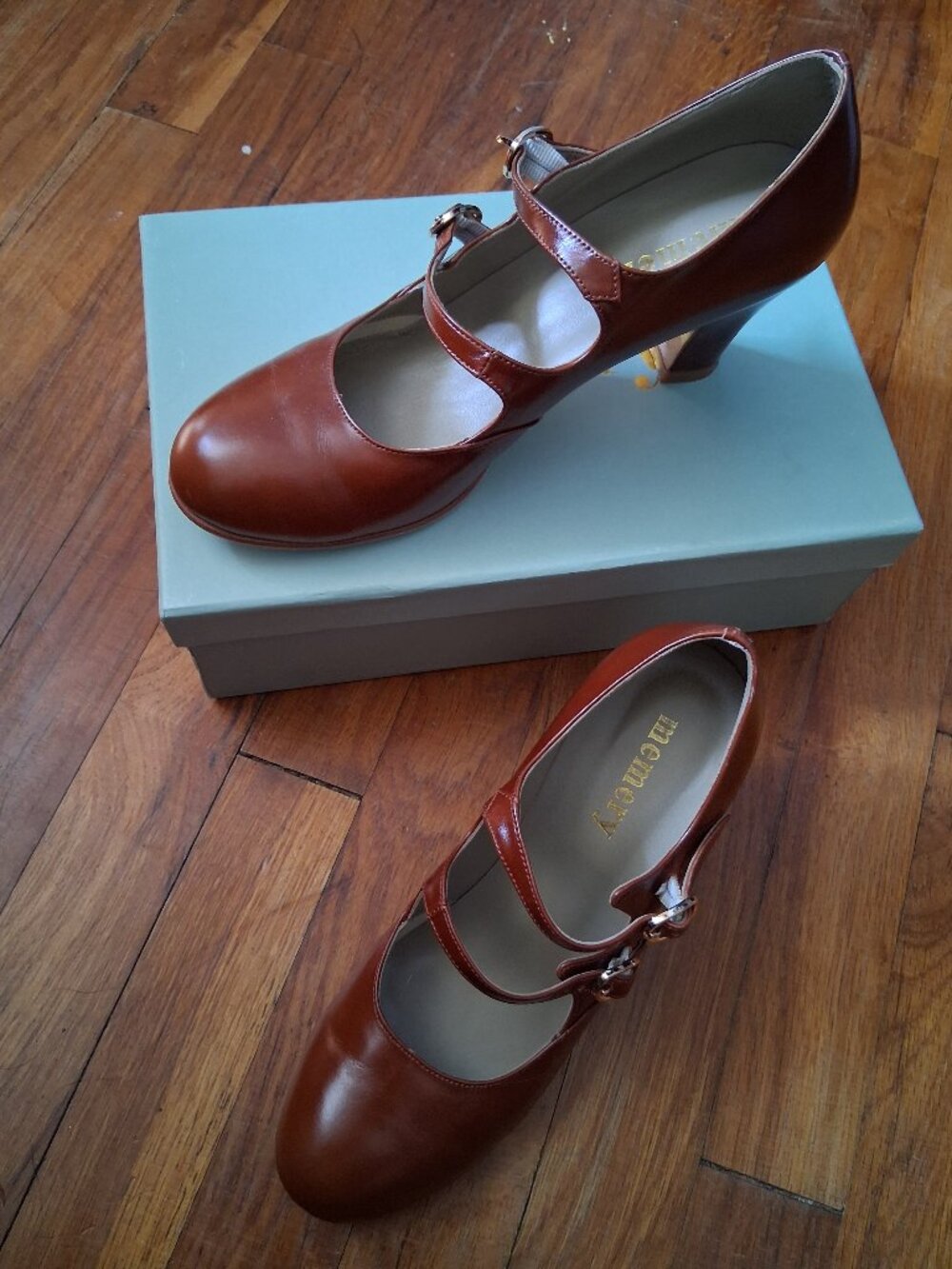 Memery Judy Double Strap Mary Janes
